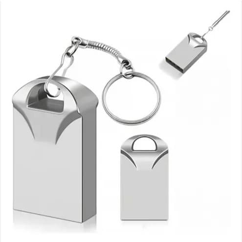Pen Drive Mini Chaveiro 32GB - Compacto, Moderno e Versátil, Compatível com Windows e Mac