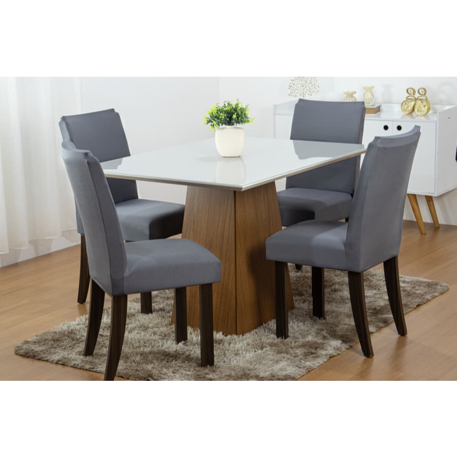 Capa de Cadeira 1 OU 2 OU 4 capas de Malha Gel mesa de jantar e cozinha com várias cores disponíveis