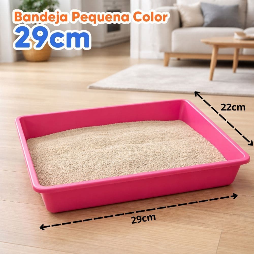 Bandeja PEQUENA Higiênica caixa de areia para Gatos caixa para gatos
