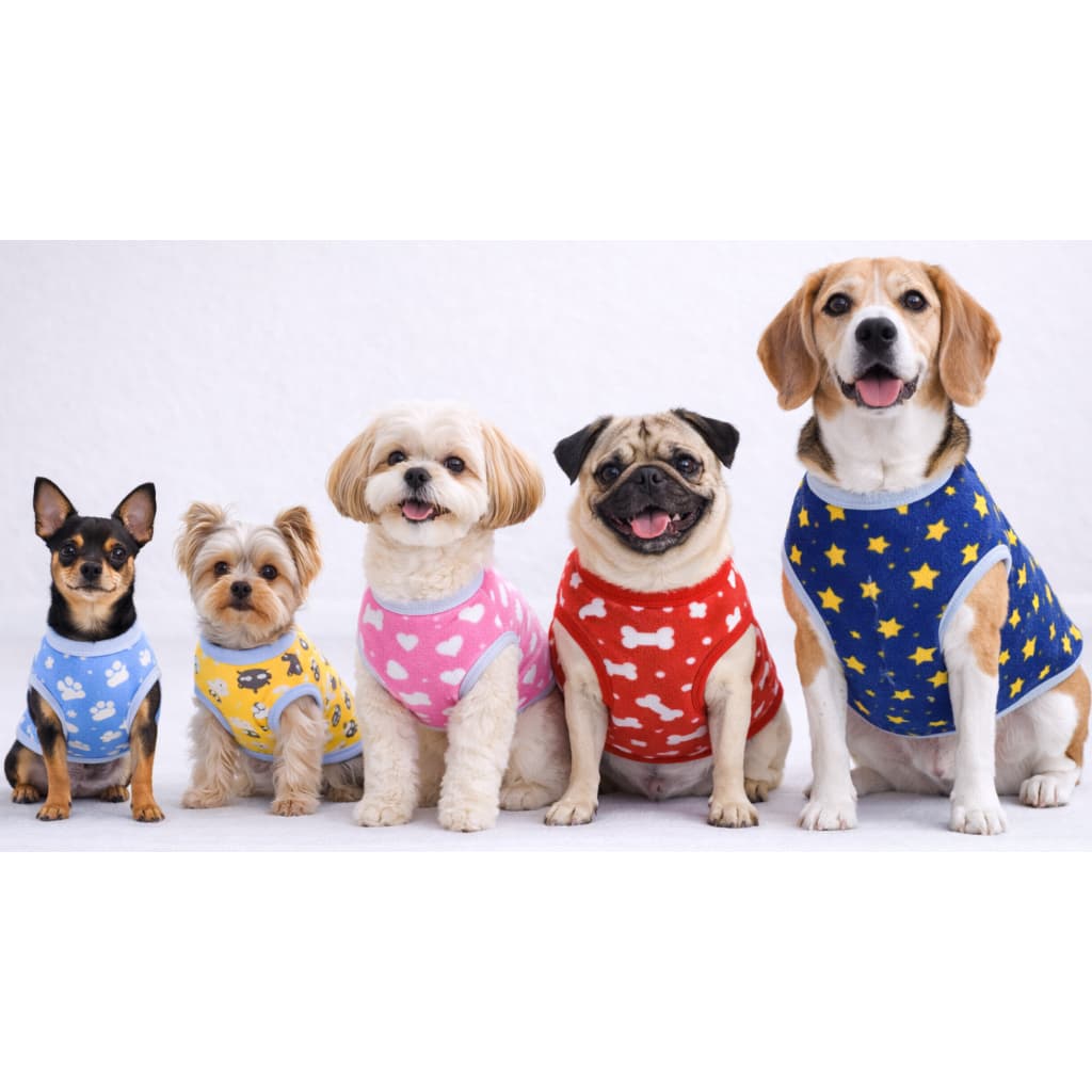 Roupinha Pet Soft Cachorro Gato Inverno Quentinha Tamanho 1 ao 5