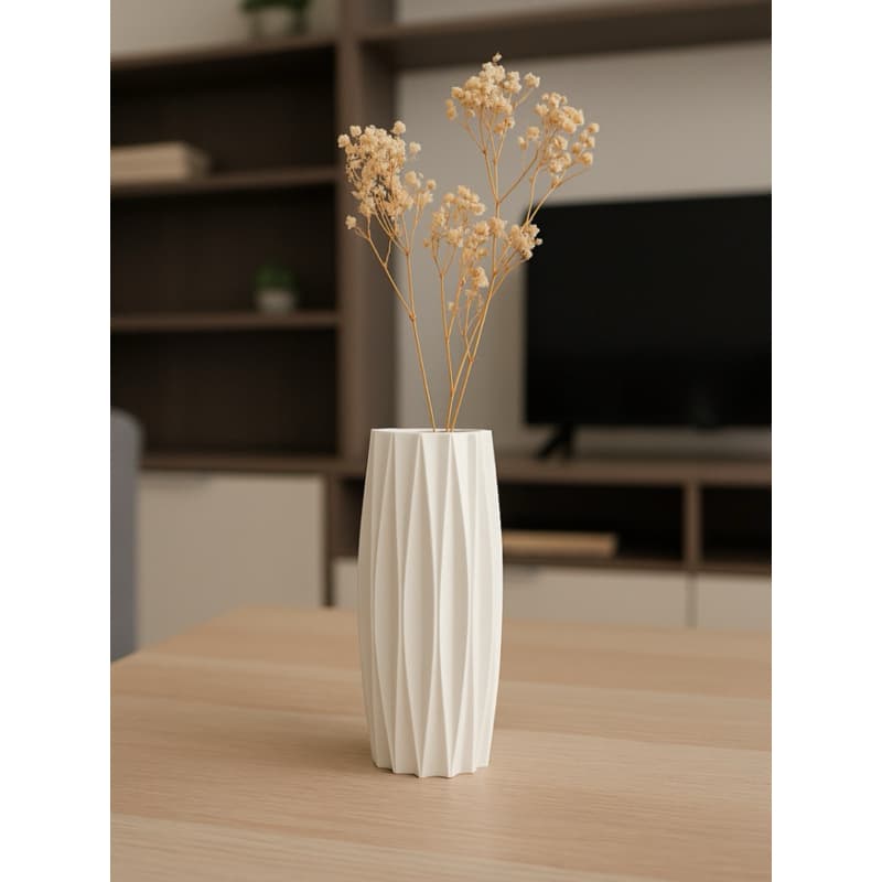 Vaso de decoração de Plantas e Flores Modernos Design Texturizado e Elegante minimalista jarro