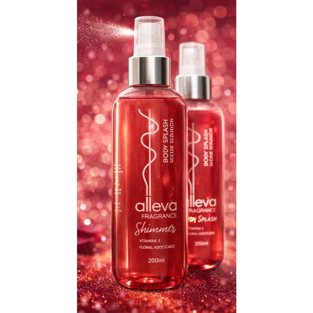 Body Splash Shimmer Intense Seduction Alleva Fragrance