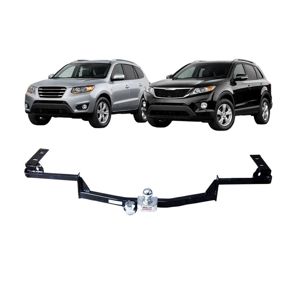 Engate Reboque Rabicho Fixo Santa Fé 2006 A 2013 / Sorento 2011 A 2013 600Kg