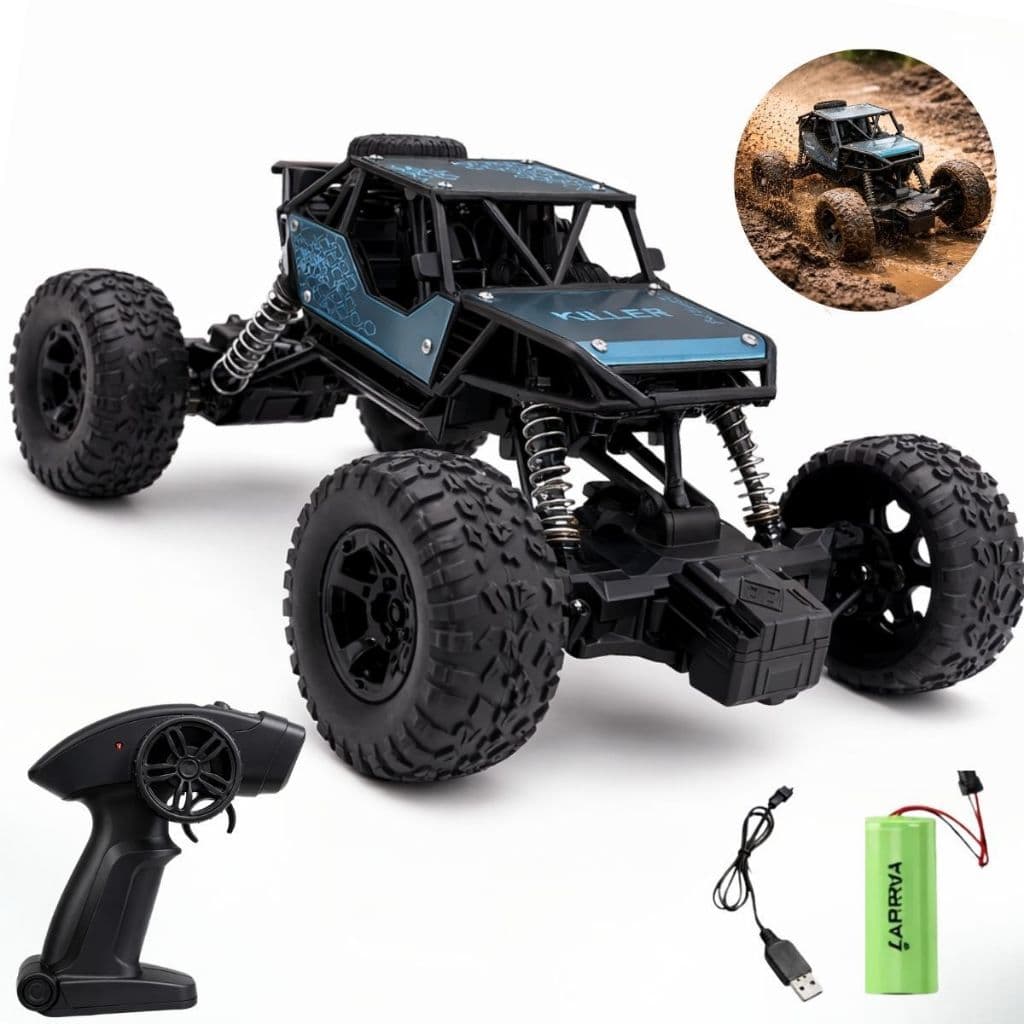 Carrinho Controle Remoto Recarregavel Brinquedos de menino Carro Grande 4x4