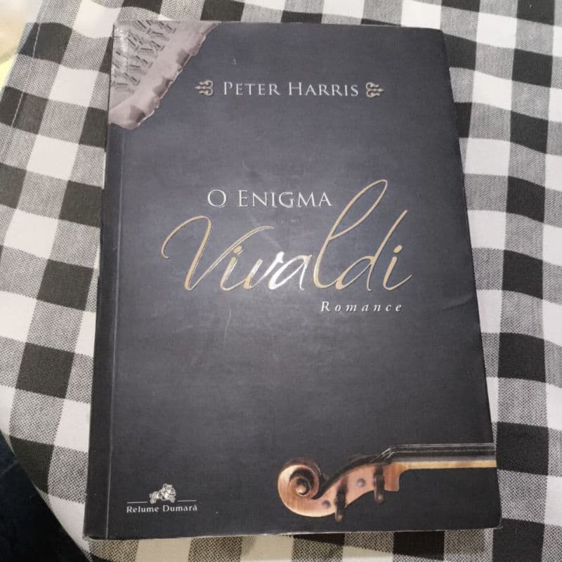 Livro O Enigma De Vivaldi Romance Usado