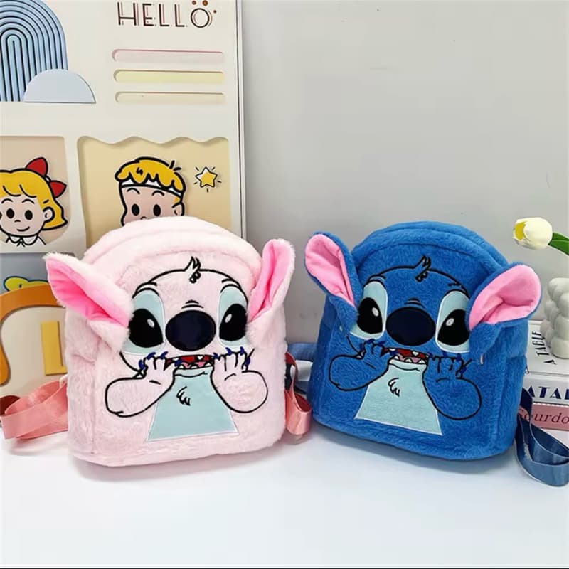 Mochila Infantil Sticht Pelúcia Mini lancheira escolar