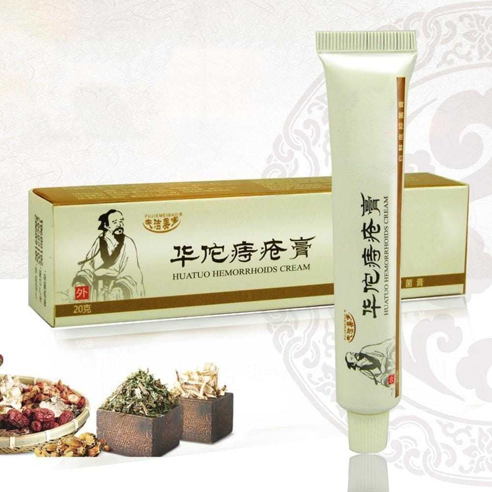 Pomada Chinesa Original 20g Cuidados com a Pele Pomada Intima Uso Retal Coceira Inflamações Corporal