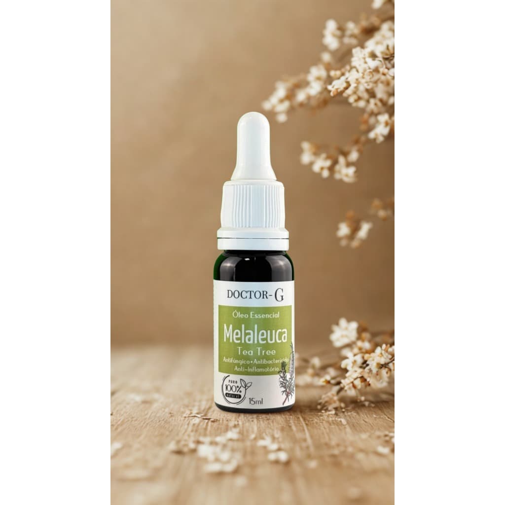 Óleo Essencial de Melaleuca Tea Tree 100% Puro Natural Aromaterapia Pele Cabelo Difusor