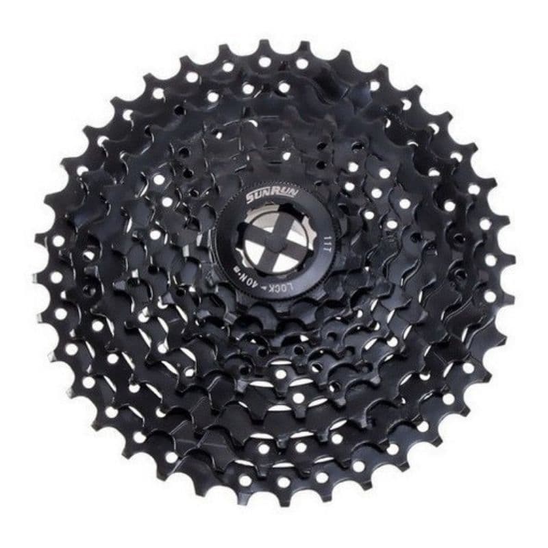 Catraca cassete k7 9v 11/36d GTA sunrun Index padrão Shimano