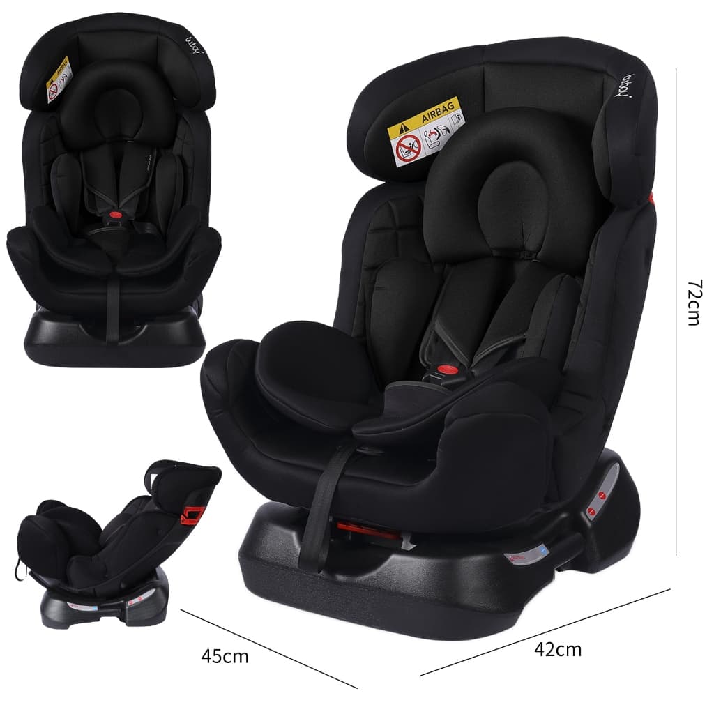 Cadeirinha de Segurança para Criança de 0 a 36 kg – Isofix e Encosto Reclinável, Conforto e Proteção Máxima