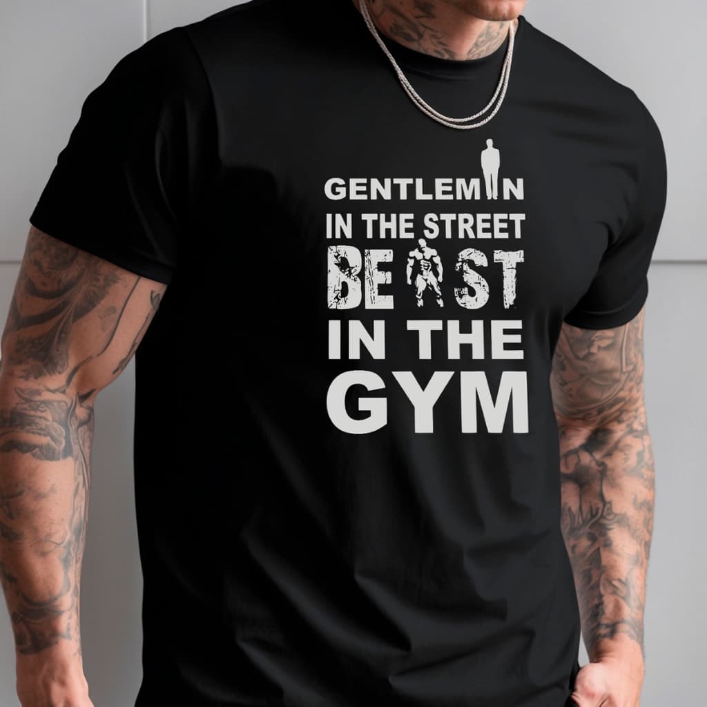 Camiseta Masculina Básica Algodão Camisa Manga Curta Gola Redonda Estampa Treino Gym No Pain No Gain Musculação Academia