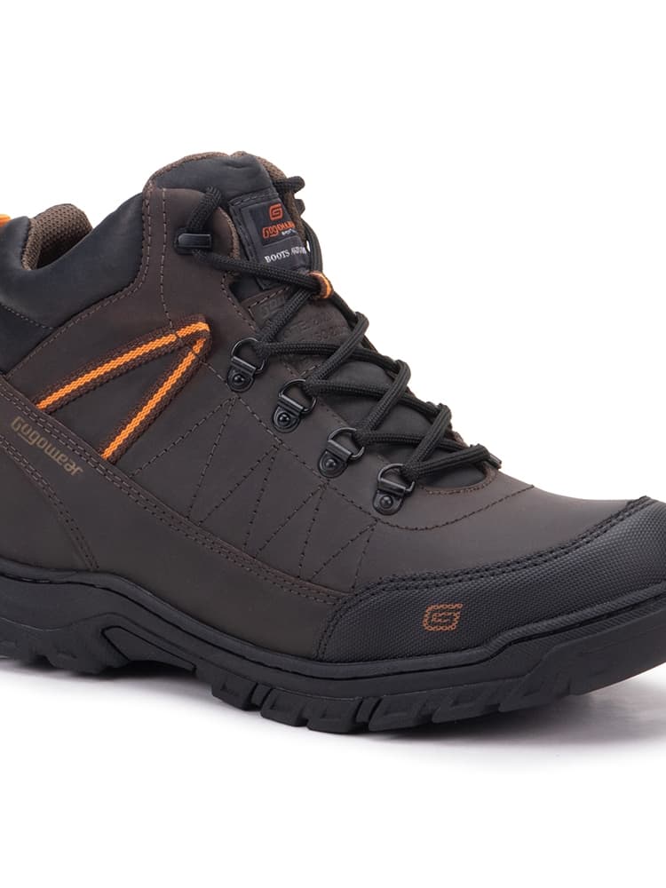 Bota Masculina Gogowear Em Couro Nobre Com C.A Ipi Original