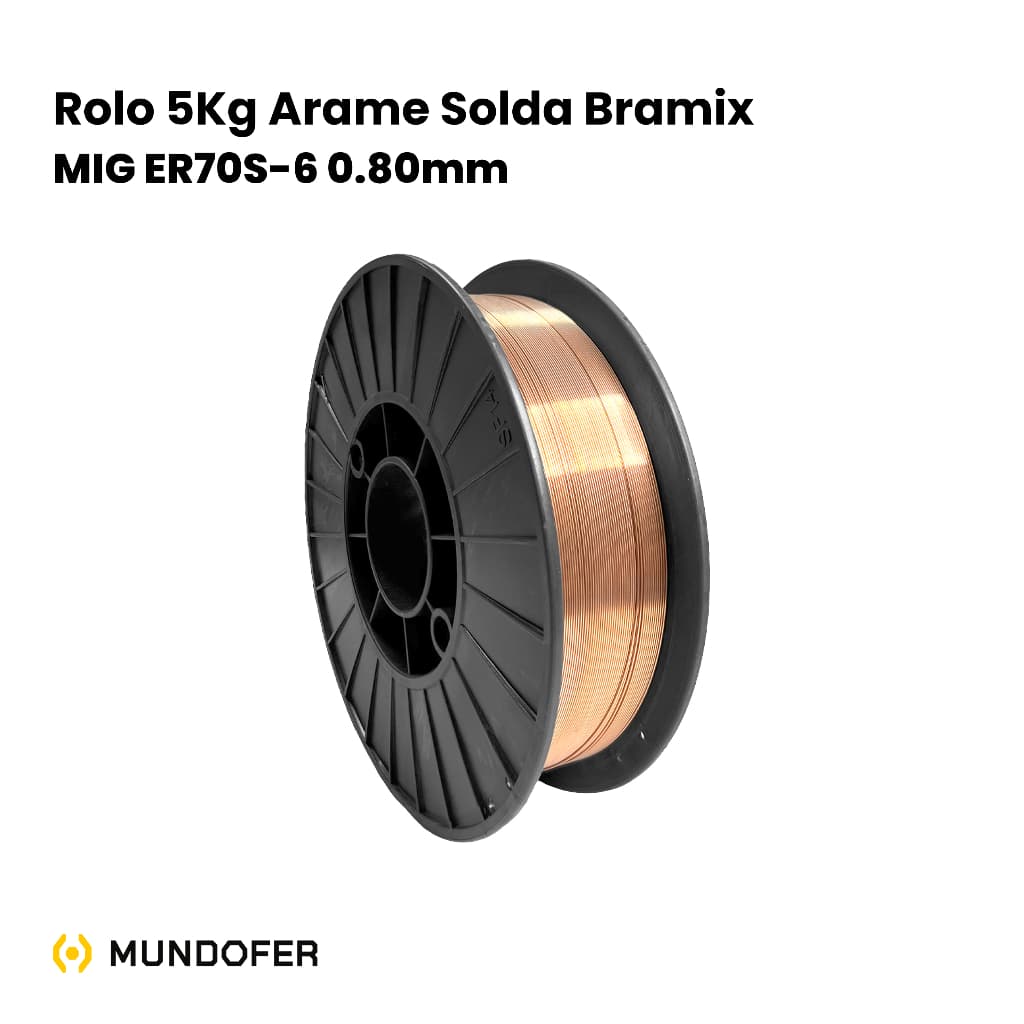 Rolo 5Kg Arame De Solda Mig 0,8 mm para Soldar Fio Arame para Ferro de Soldar Soldagem