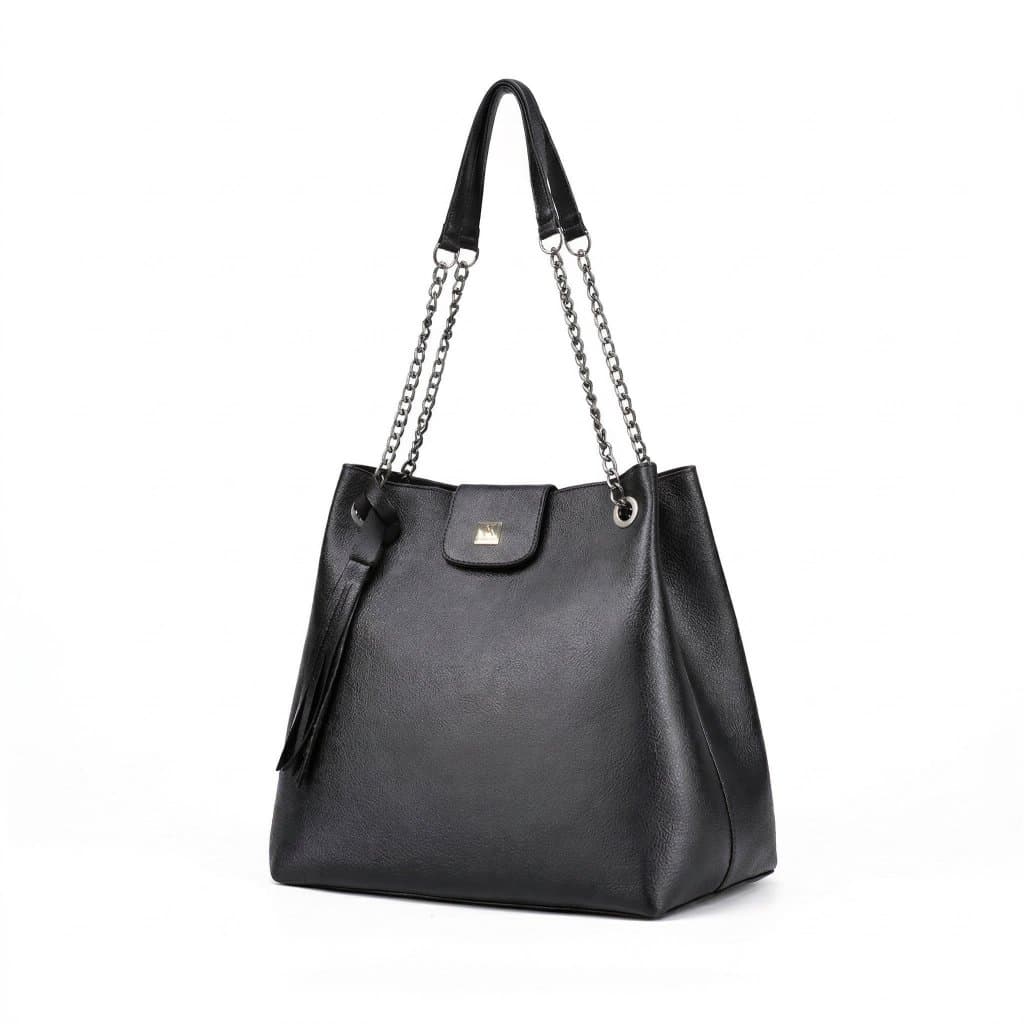 Bolsa Feminina Grande Bag Sacola Santucci Shopper Alça De Ombro e Transversal Lançamento Promoção
