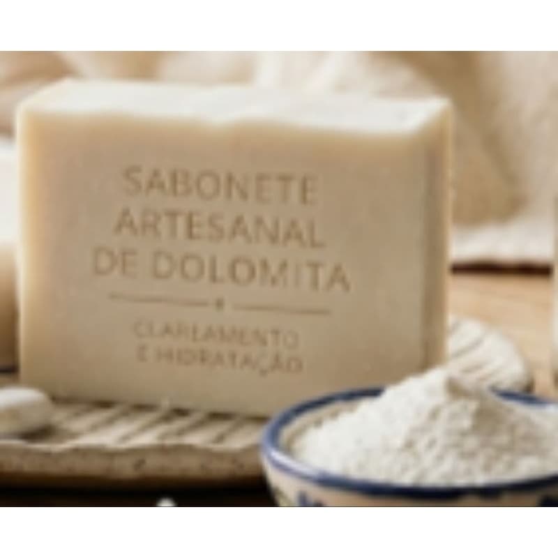 sabonete skin care, clareador , pele de porcelana de dolomita natural
