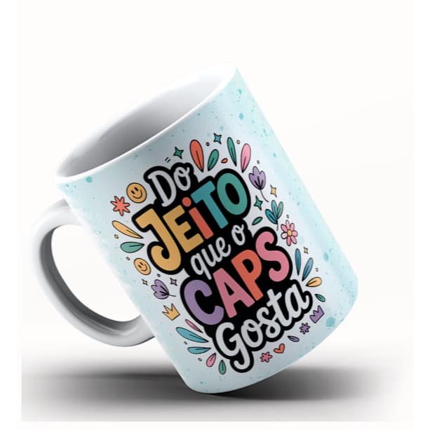 Caneca (mod-07) - Do jeito que o caps gosta - Caneca Personalizada