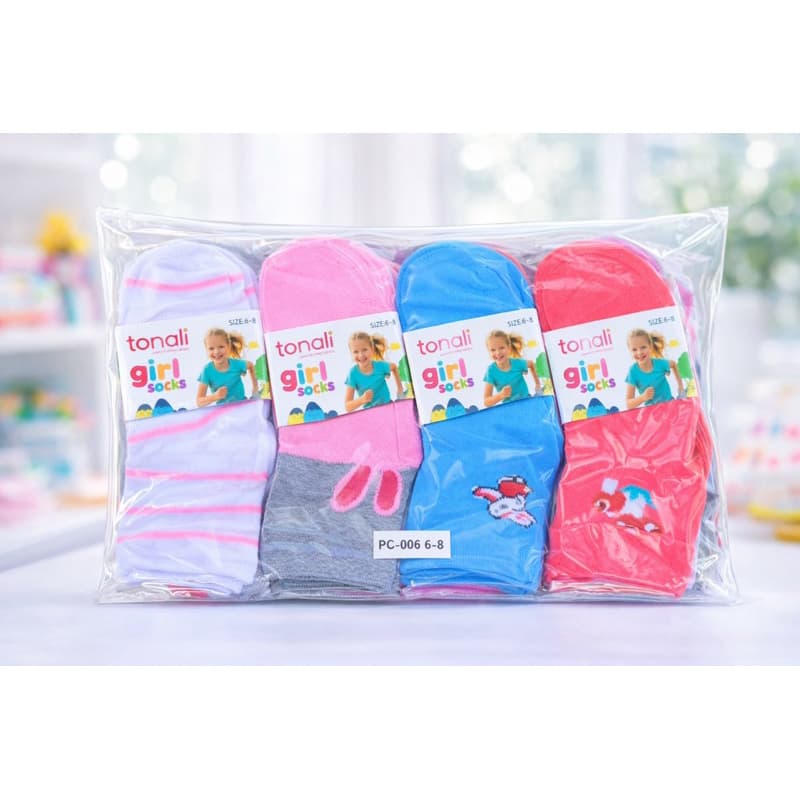 Meias Infantil 12 Pares