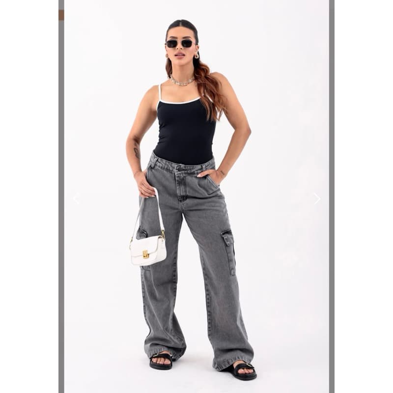Regata Feminina Bicolor Suplex | Regata Academia Casual Moda Feminina