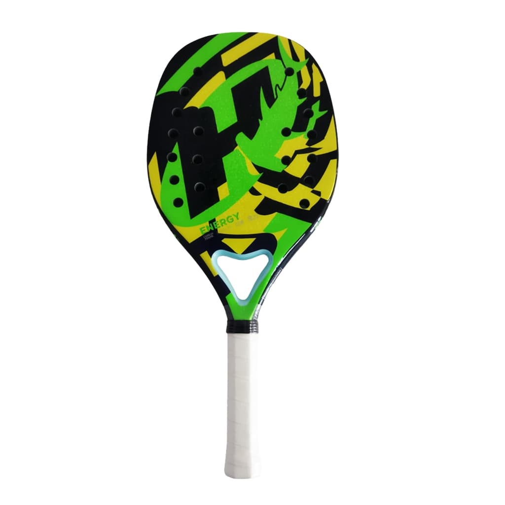 Raquete Beach Tennis Carbono E Fibra Vidro + Sacola Mochila