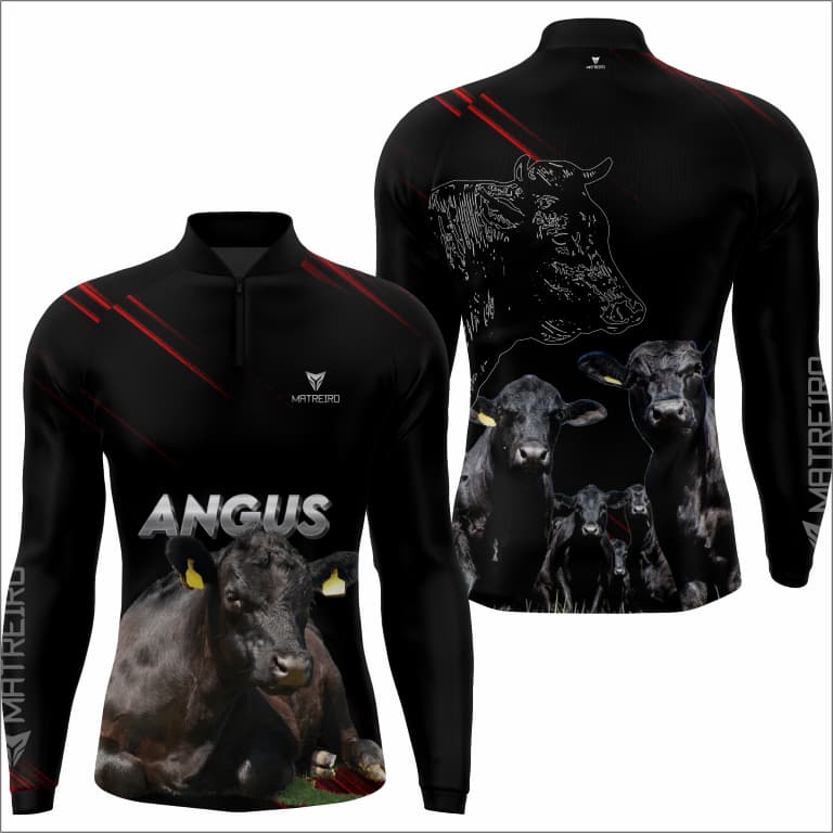 Matreiro Camiseta UV Angus Manga Longa Proteção Solar