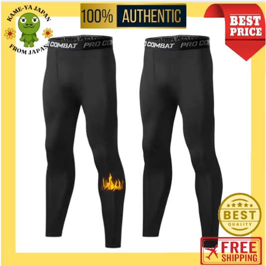 【Envio direto do Japão】Ademe Calça Legging de Compressão Masculina – Secagem Rápida e Respirável【Qualidade japonesa】