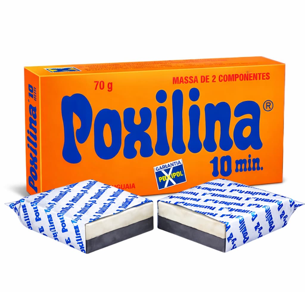 Poxilina secagem em 10 minutos! Solda a frio Multiuso