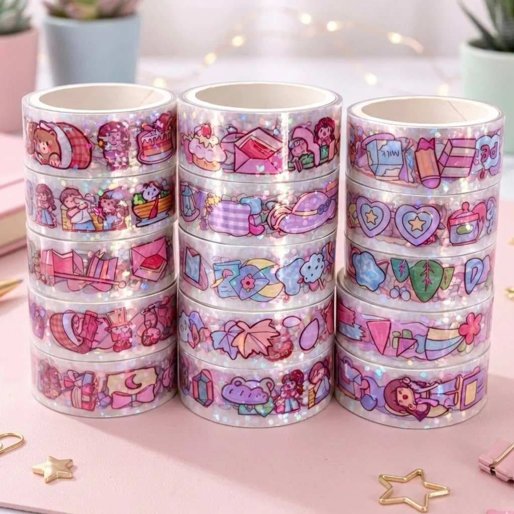 Adesivo Rolinho Menininhas Importado Decorativo Scrapbook Planner Escolar  papelaria kawaii