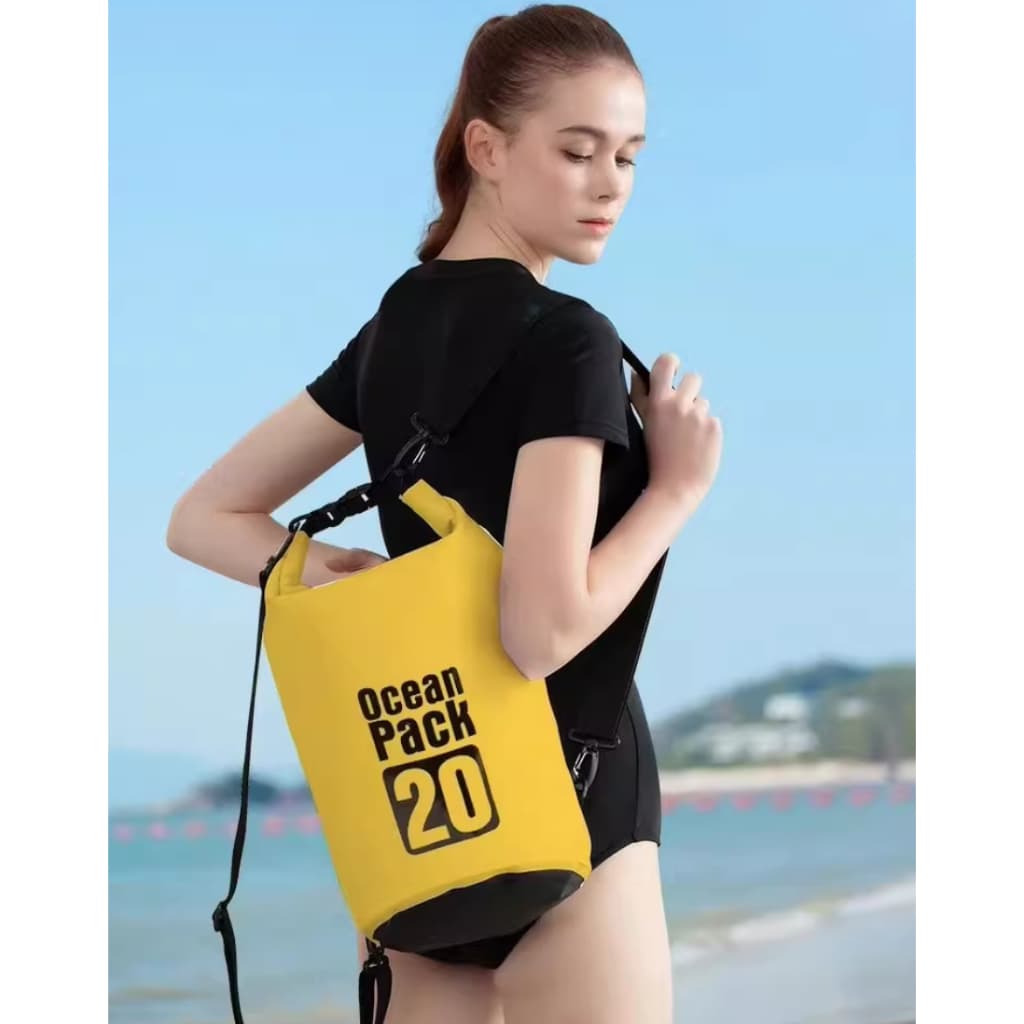 Bolsa Mochila Saco À Prova D'água Waterproof 2L, 5L, 10L ou 15L - Para Caiaque/Natação
