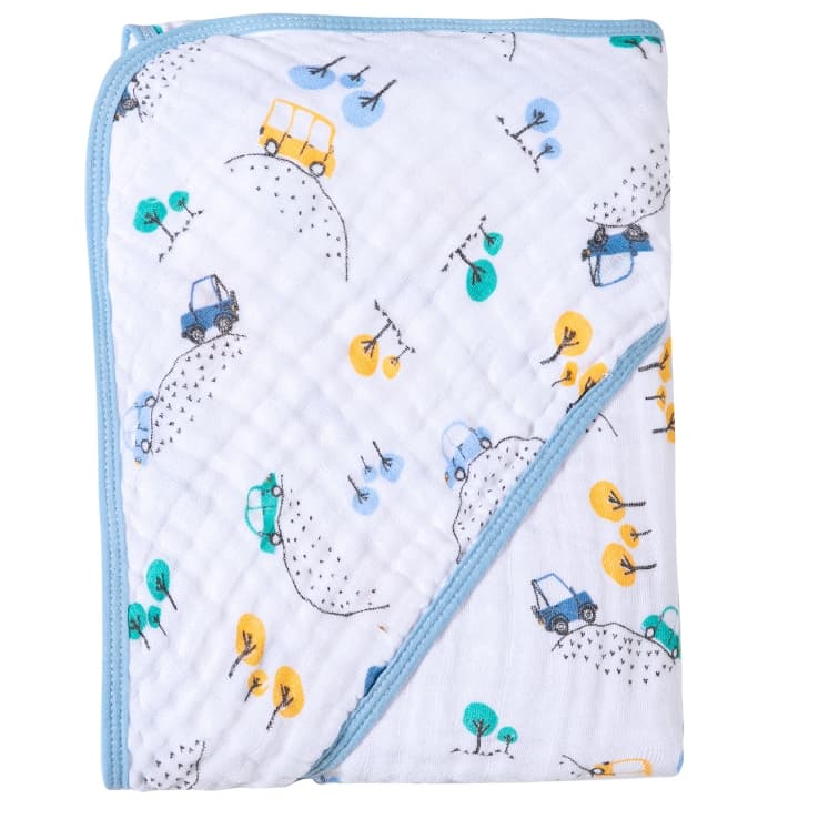 Kit 2 Toalhas de Banho Infantil Menino com Capuz 80x80cm 2 Camadas Algodão Extra Macio