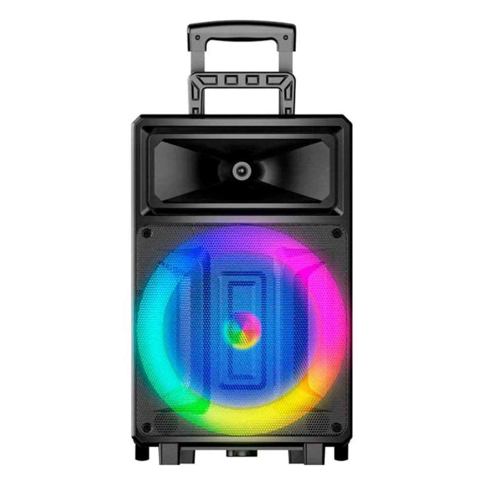 Caixa de som amplificada ZQS12131 de 12" com Bluetooth, USB e microfone, 40 W, preta
