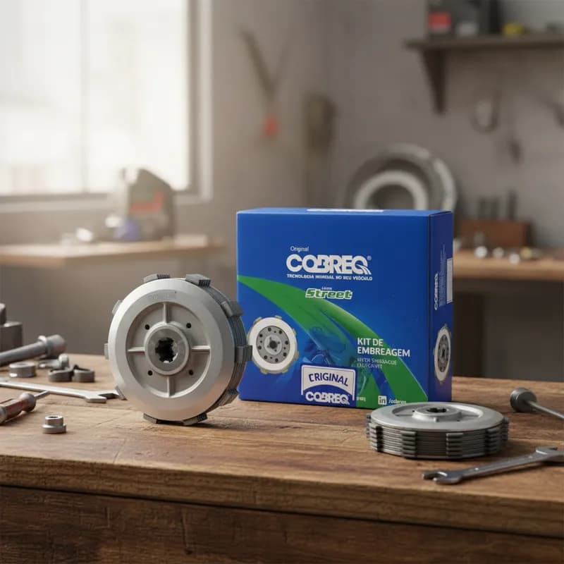 Kit Embreagem Completo Cobreq Para Fazer Lander Tenere 250