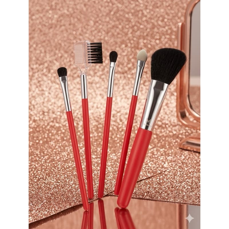 Box com 10/20 pincéis rosa blush olhos e sobrancelha iniciantes a profissional / Atacado