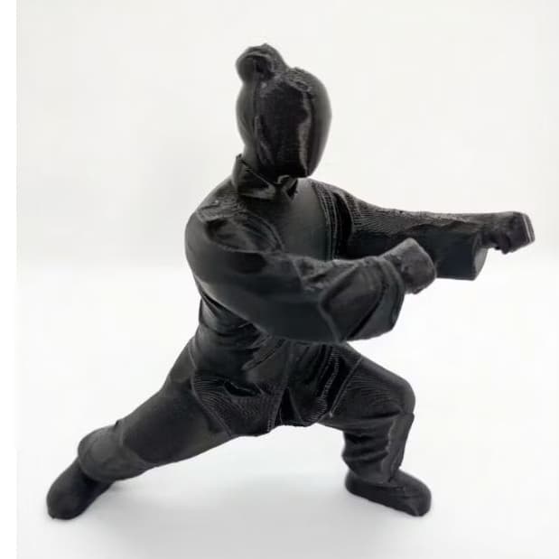 Estátua Kung Fu Tai Chi Chuan Artes Marciais - Miniatura 3D Premium Equilíbrio e Foco