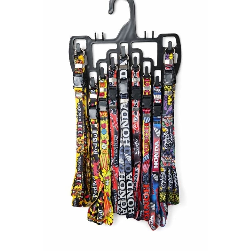 Cordão Chaveiro para Motos Honda e Yamaha poliéster de 50cm modelo pescoço