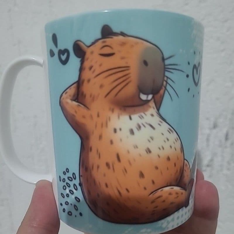 Caneca de capivara