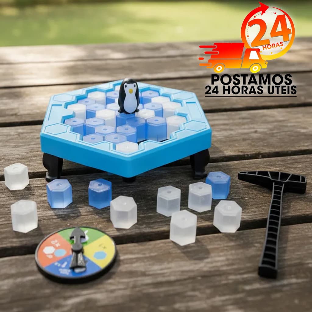Quebra Gelo Jogo do Pinguim Jogos Infantil Para Crianças de Tabuleiro Interativo
