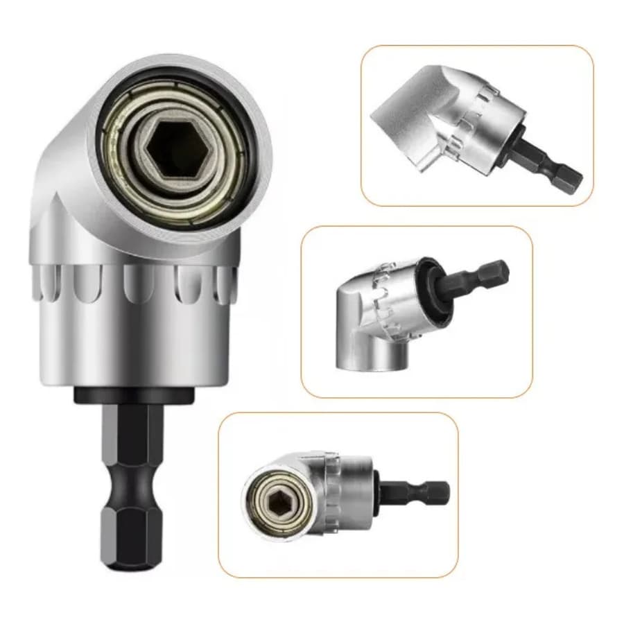 Adaptador Extensor para Bits Parafusadeira Angular 105 graus