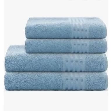 Kit Toalha de Banho + Rosto Macia Absorvente Jogo 2 Peças