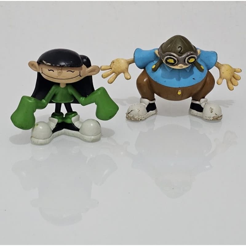 kit  com 2 figuras knd turma do bairro vintage