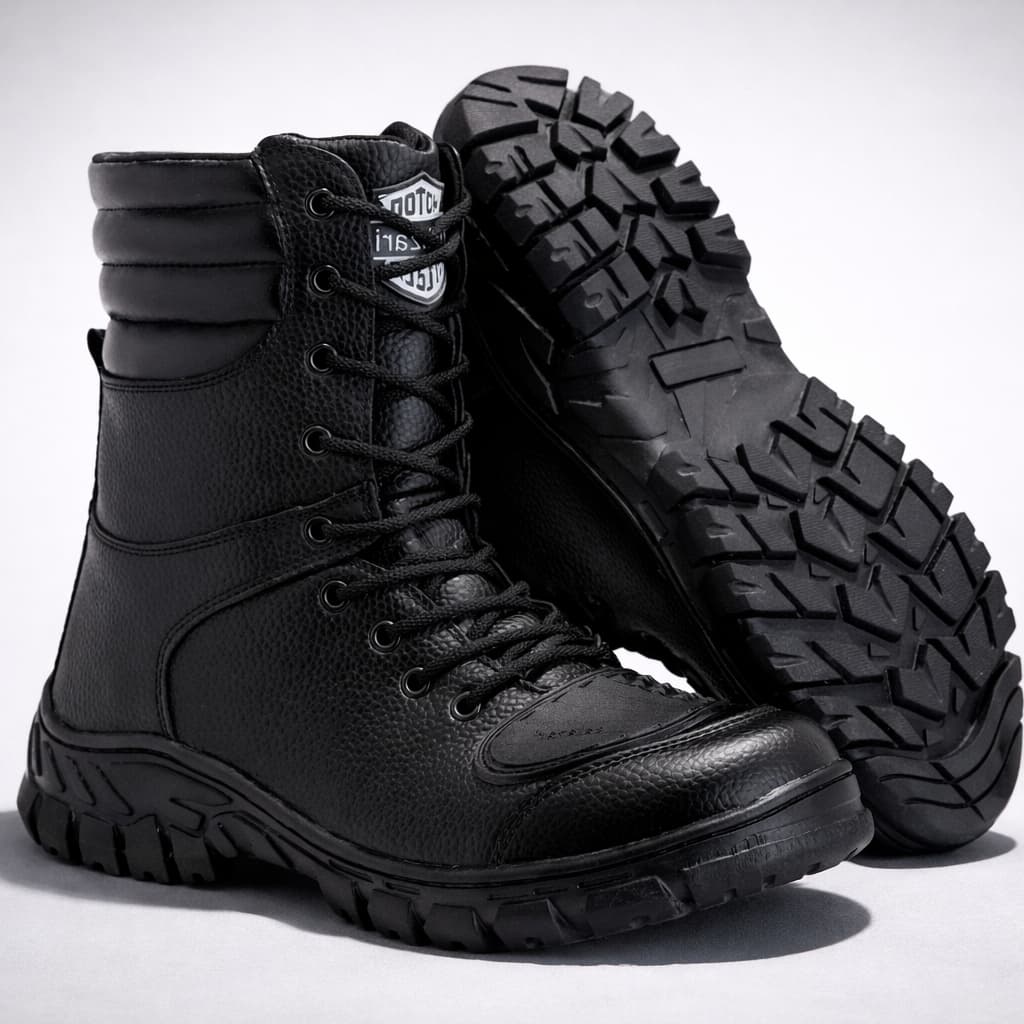 Bota Coturno Motociclista Militar Salazari