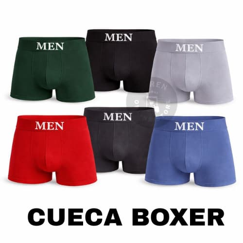 Kit 10 ou 04 Cuecas Boxers Masculina Cueca Adulto de Microfibra Confortavel Premium