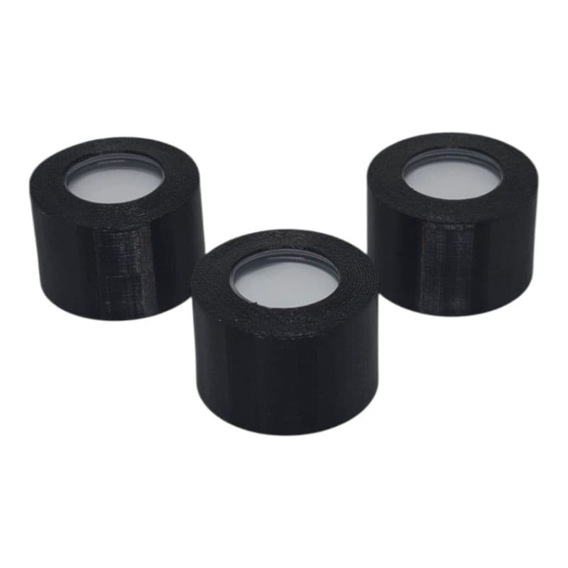 Kit Tampa para Difusor de Ambiente Luxo – Cor Preto - Acabamento Premium -Tampa para Difusor de Aromas – Rosca 28/410