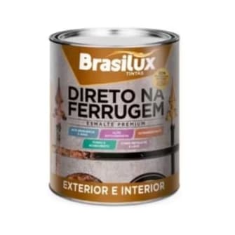 Tinta Esm Direto na Ferrugem 900ml Brasilux - Cores