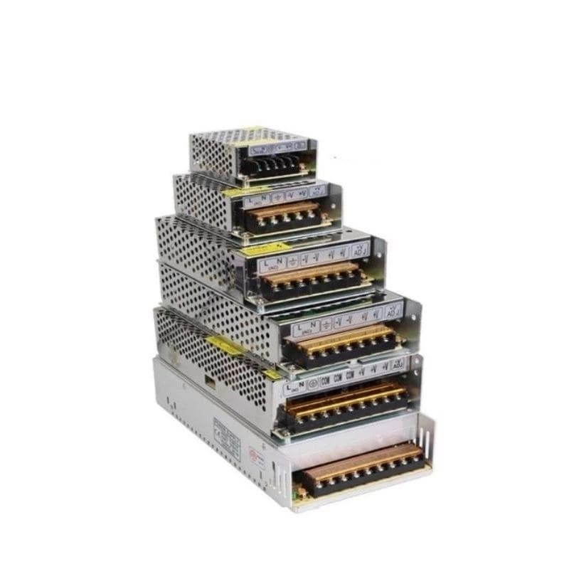 Fonte 12v-5a 10a 15a 20a 30a 50a Chaveada Alimentação BIVOLT para Fita Led CFTV Colmeia