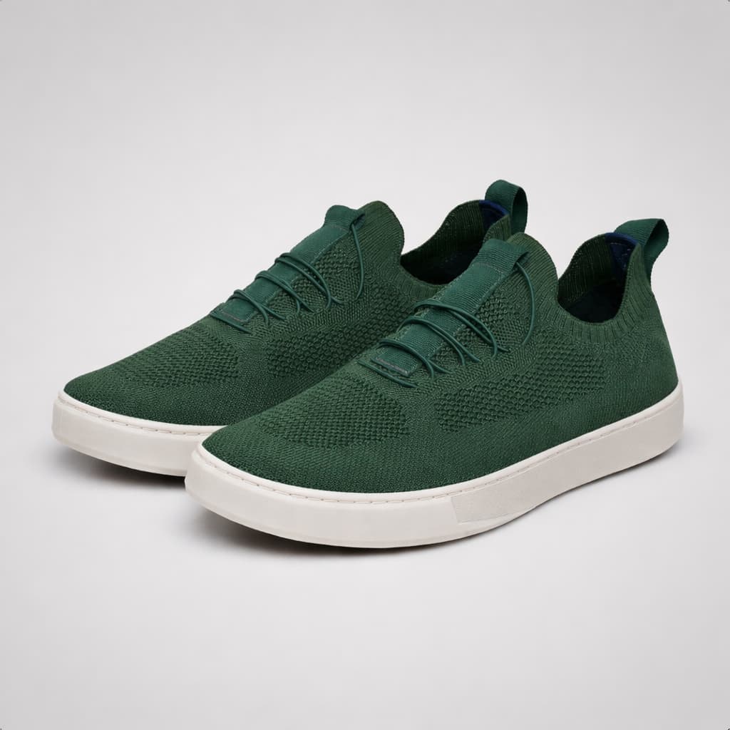 Tenis sapatenis Masculino Casual Calce Facil Knit Lançamento Ref 7000k
