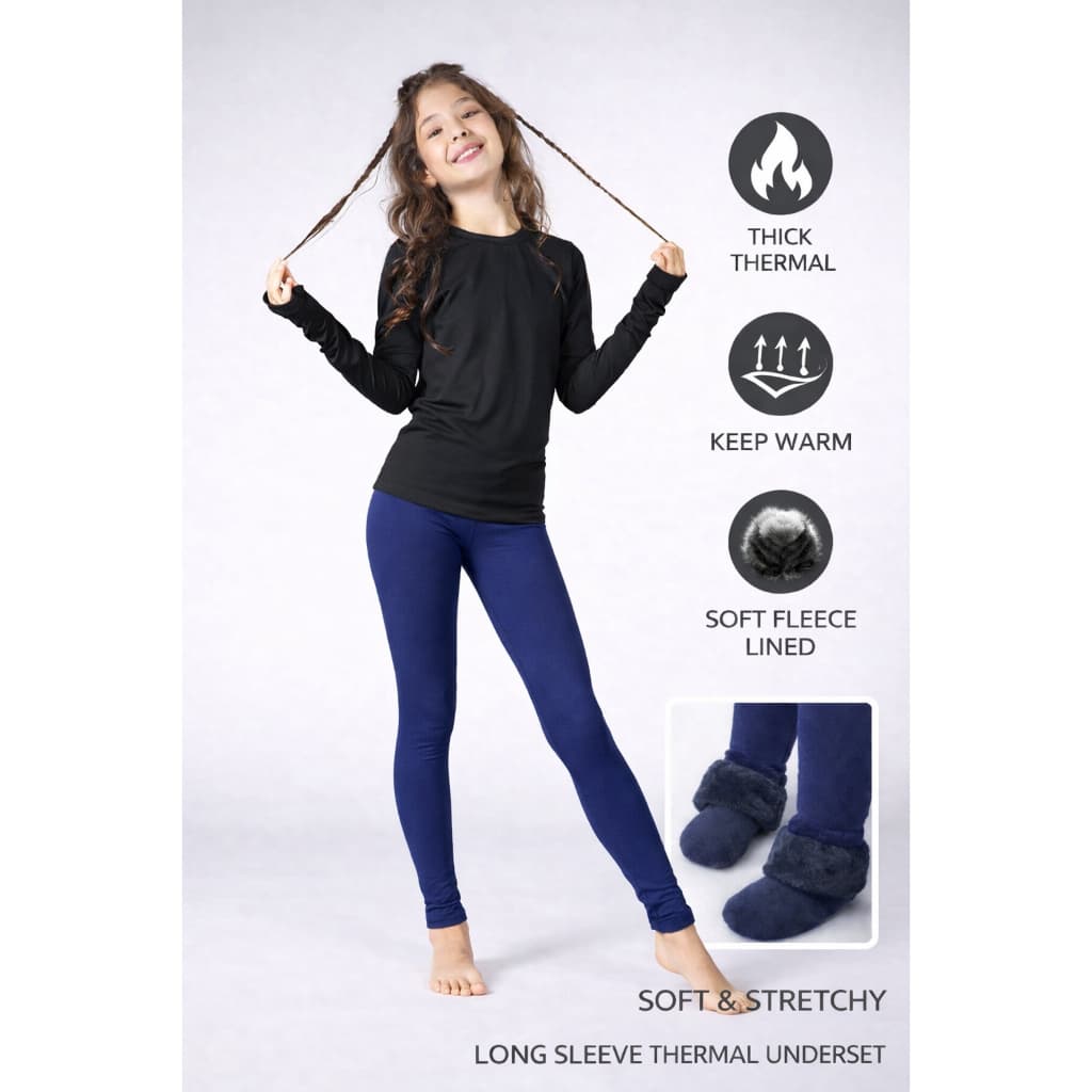 Legging Infantil Menina Peluciada Inverno Térmica Aveludada Quentinha Confortável
