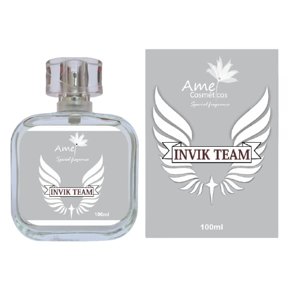 Perfume Masculino Inv. Team Amei Cosmeticos Alta Fixação 33% de Essência Importada