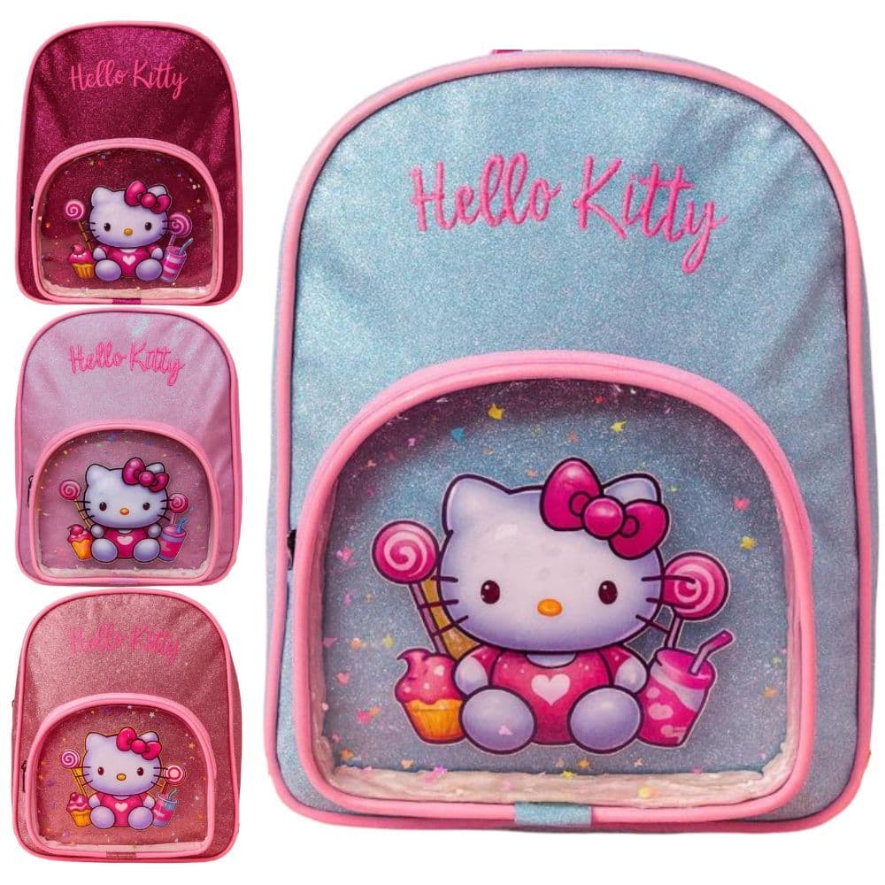 Mochila Infantil Hello Kitty Menina Criança Bolsa Feminina Escola Escolar Passeio