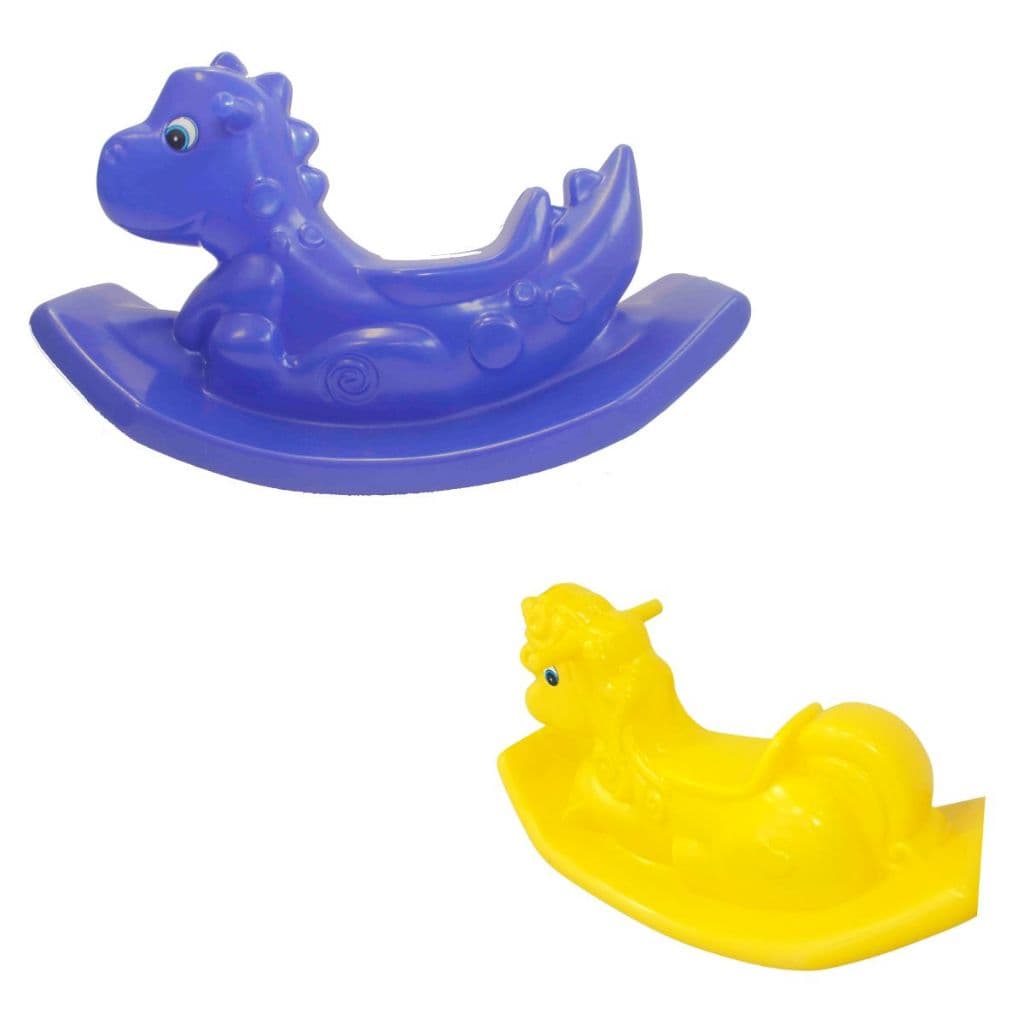 🦖🦄 Gangorra Infantil – Dino + Unicórnio Divertido e Resistente