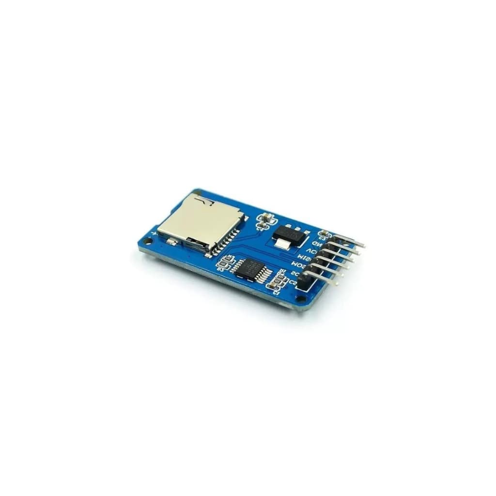 1/2X  Módulo Leitor de Cartão Micro SD Card Compatível Arduino ESP32 ESP8266 para Data Logger e Automação Projetos Eletr